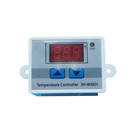 Controlador de Temperatura Digital LED, Termostato Microcomputarizado, Sonda Impermeable NTC 10K, 10A, -50-110, para Incubadora y Refrigerador
