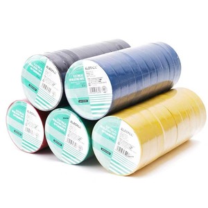 Cinta Aislante Eléctrica de PVC <span class=keywords><strong>Ilike</strong></span>, Rollo Grande, Resistente a Altas Temperaturas (80°C), Ignífuga, Impermeable, 20 Metros - Product Image 4