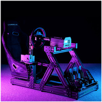 Ensemble simulateur de course automobile CAMMUS Arcade Games avec volant et pédales à moteur servo 15NM