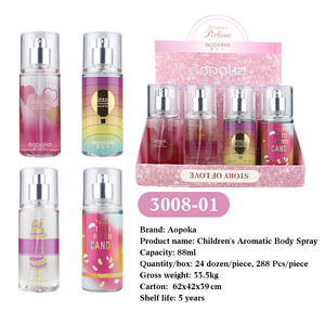 Ensemble de parfums pour filles de 50 ml, <span class=keywords><strong>parfum</strong></span> mignon pour filles, 4 parfums mixés, spray corporel, <span class=keywords><strong>parfum</strong></span> original non alcoolisé - Product Image 4