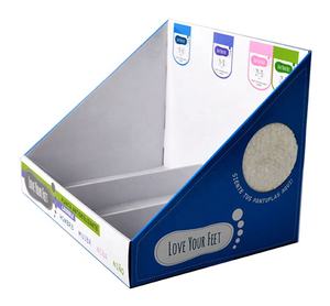 Рекламная ПОП полка Готовая упаковка складная стойка PDQ счетчик шаблон бумажная картонная Витрина коробка - Product Image 1