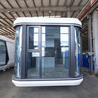 Camping de luxe Space Capsule Chambre chez l'habitant Navire préfabriqué Pod 2 Floor Capsules Space House