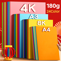 Papier couleur écologique recyclable de qualité 80g 120g A4, double face, 500 feuilles, pack de couleur pour les travaux manuels des enfants