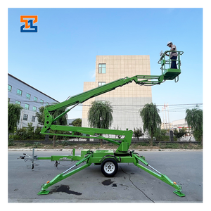 Plate-forme mobile de bonne qualité de 18m 20m 22m, élévateur monté sur remorque électrique - Product Image 6