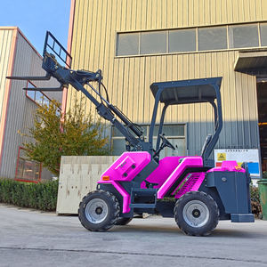 Diskon roda pembawa beban teleskopik <span class=keywords><strong>Mini</strong></span> dengan sistem hidrolik penggali roda 4X4 portabel CE - Product Image 2