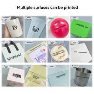 Industrial <b>Portable</b> Handheld Inkjet <b>Printer</b> <b>Mini</b> Coding Machine for Logo QR Code Date Printing on Plastic Metal Wood - Product Image 4