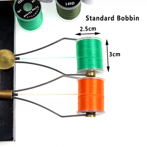 Fil de nylon 140D pour la fabrication de mouches, 100 yards, série <span class=keywords><strong>VF</strong></span>, 20 couleurs, matériel pour la pêche à la mouche sèche, nymphes, truites, saumons, achiganes, leurres d'eau douce - Product Image 3