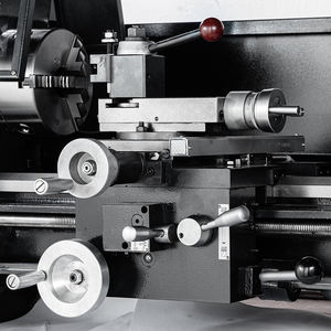 เครื่องกลึงโลหะขนาดเล็ก CTC280 ขนาด 38 มม. พร้อมระบบเปลี่ยนเครื่องมืออย่างรวดเร็วและหน้าจอแสดงผล พร้อมมอเตอร์ 1.1 กิโลวัตต์ - Product Image 5