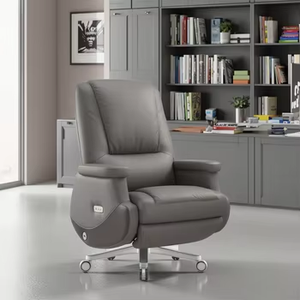 Trône inclinable SmartPosture-Chaise en cuir à réglage automatique avec cartographie biométrique de la pression - Product Image 5