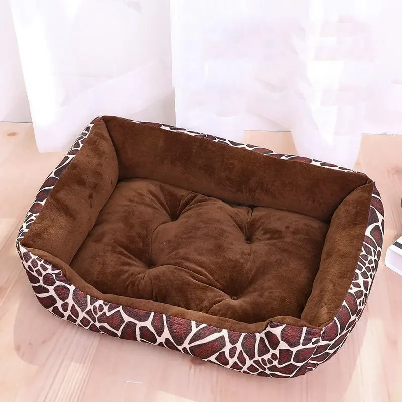 Dapat Dicuci Tempat Tidur Anak Anjing Bantal Sofa Tempat Tidur Hewan Peliharaan untuk Anjing Tahan Air Bawah Lembut Hangat Tempat Tidur Kucing Rumah Petshop Dropshipping