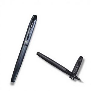 Stylos à plumes en métal de luxe les plus vendus, logo personnalisé gravé, écologiques, marque OLIVIA, stylos à bille promotionnels - Product Image 1