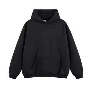 Custom 100% Cotton <b>Men's</b> <b>Pullover</b> Hoodies Sweatshirts Tracksuits Streetwear Heavyweight Puff Printing Hoodie for <b>Men</b> - Product Image 1