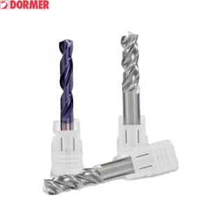 Dormer DORMER R463 High-performance FORCE M Drill With Parallel Shank Solid Carbide With TiAlN Coating