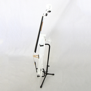 Cello électrique blanc de qualité supérieure avec corps en érable et manche en ébène pour adultes et débutants - Product Image 2