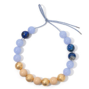 20mm ジェムストーンビーズ ダウンタウンネックレス ラウンドビッグビーズ チョーカーネックレス レディース - Product Image 5