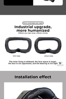 Ensemble d'interface faciale en éponge VR, tapis de protection, couvre-œil, remplacement pour Oculus Quest 2 et Valve Index, accessoires de jeu