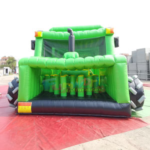 Pista de obstáculos inflable para tractor y castillo inflable, combo de parque de obstáculos inflable, casas de brinco inflables - Product Image 4
