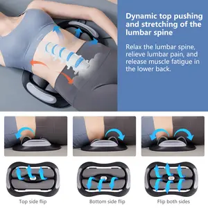 ALPHAY Lumbar Traction Massager Electric Lumbar Traction Device With Red Light Therapy And Simple Operation