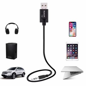 Adaptateur <span class=keywords><strong>Bluetooth</strong></span> Aux USB vers <span class=keywords><strong>Jack</strong></span> 3,5 mm pour Audio <span class=keywords><strong>Voiture</strong></span>, Musique, Micro, Kit Mains Libres <span class=keywords><strong>Bluetooth</strong></span> 4.2 pour <span class=keywords><strong>Voiture</strong></span>, Émetteur <span class=keywords><strong>Bluetooth</strong></span> - Product Image 1