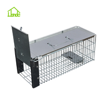 Piège à animaux vivants robuste en métal galvanisé, écologique, pour rats, souris, chipmunks, écureuils