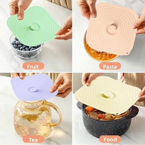 Eco-Friendly Stretch Lid Sets Silicone Bowl Covers for Food Storage Cups Bowls Pots - Product Image 6