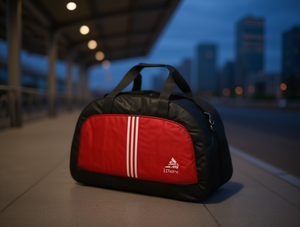 Borsa Sportiva da Viaggio Semicircolare Extra Large in Materiale Oxford con Chiusura a Cerniera Unisex - Product Image 2