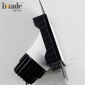 <span class=keywords><strong>IMADE</strong></span> 95Ra Trimless Square LED Spot Light Arandela de pared LED antideslumbrante Downlight para proyectos de hoteles - Product Image 3