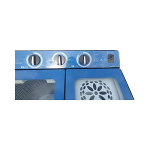 <span class=keywords><strong>Lave</strong></span>-<span class=keywords><strong>linge</strong></span> semi-automatique à double cuve robuste 10kg 13kg 15kg Bleu, large plage de tension, économie d'énergie, pour usage familial - Product Image 3