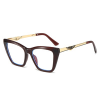 Nouvelles Lunettes Carrées Photochromiques Anti-lumière Bleue Style Européen et Américain, Monture Complète, Verres PC Orange Haut de Gamme pour Hommes