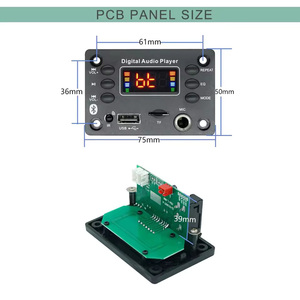 Placa decodificadora <span class=keywords><strong>Bluetooth</strong></span>, Módulo Decodificador Mp3, Mini amplificador de Audio Hifi, módulo de Audio inalámbrico <span class=keywords><strong>Bluetooth</strong></span>, soporte Usb Sd - Product Image 3