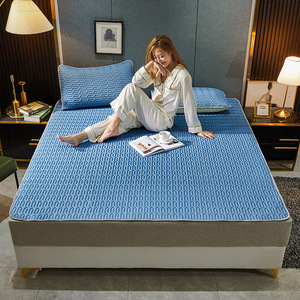 Sang Trọng Đa Chức Năng Phòng Ngủ Giường <span class=keywords><strong>Mat</strong></span> Nệm Cao Su Tự Nhiên Làm Mát Người Lớn Kid Ngủ Thảm Bìa Gối - Product Image 1