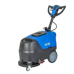 Floor Cleaning Scrubbing Machine Battery Powered Commercial Floor Scrubber