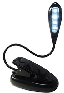 USB Rechargeable Book <strong>Light</strong> LED <strong>Clip</strong> <strong>on</strong> Reading Night <strong>Light</strong> Portable 4 LED <strong>Clip</strong> Reading Lamp <strong>for</strong> Desk Computer <strong>Bed</strong> Travel - Product Image 3