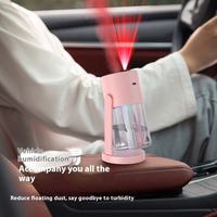 Nouveau Portable Usb maison voiture ultrasons brumisateur humidificateur avec 7 couleurs Projection Led romantique ciel étoilé lampe humidificateur