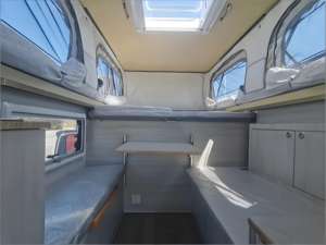 Camioneta Pickup 4x4 Moderna con Luces LED, Carpa Plegable Ligera <span class=keywords><strong>de</strong></span> Aluminio, Remolque <span class=keywords><strong>de</strong></span> <span class=keywords><strong>Autocaravanas</strong></span> Móvil - Product Image 6