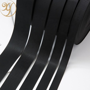 Wholesale 2 cm stock nylon webbing flat nylon webbing Black nylon webbing