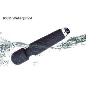Baguette de <span class=keywords><strong>Massage</strong></span> Corporel Personnelle en Silicone pour Hommes et Femmes, 8 Vitesses et 20 Motifs, pour Épaules et Cou - Product Image 5