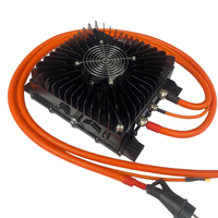 Chargeur embarqué IP67 3,3 kW 6,6 kW OBC EV 48 V 60 V 72 V 96 V 300 V 400 V pour batterie de véhicule électrique avec CAN