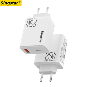 Cargador de pared de 25W con puerto USB A de carga rápida para teléfonos móviles Huawei, <span class=keywords><strong>Samsung</strong></span>, Oppo, Vivo, Xiaomi y OnePlus. - Product Image 4