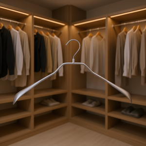 Colgador de metal sin puente para secado de prendas, 1 unidad - Product Image 3