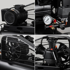 מדחס אוויר נייד מסוג בוכנה איכותי בנפח 90 ליטר של Airmoto, ישירות מהמפעל, עם פונקציית התנעה חירום. - Product Image 3