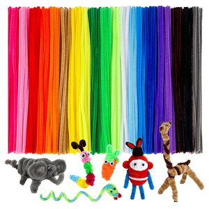 Fournitures d'art et d'artisanat pour enfants, jouets créatifs à coller, kits de bricolage avec des cure-pipes, cadeau idéal pour les garçons et les filles - Product Image 1