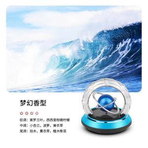 Cool New Car Perfume con Solar Rotating Star Galaxy Design Liquid Aerosol Spray para la colocación del tablero - Product Image 5