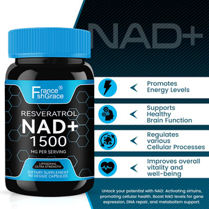Suplemento de NAD Shecome de Alta Calidad, Alta Potencia, Máxima Absorción, Suplemento de NAD Puro, Energía, Reparación del ADN y Apoyo a la Función Cerebral - Product Image 1
