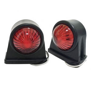 10-30v Led feux arrière côté <span class=keywords><strong>trafic</strong></span> marqueur Led rouge blanc clair camion remorque contour avertissement côté lumière pour camion - Product Image 1