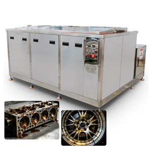 Nettoyeur à ultrasons à réservoir unique avec filtre, machine de nettoyage industrielle à ultrasons, <span class=keywords><strong>pour</strong></span> moteur de voiture DPF, bain à ultrasons 38L 960L - Product Image 1