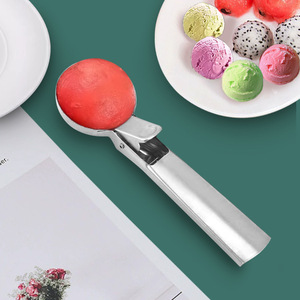 Stainless Steel Ice Cream Scoop Easy Release Manual Dessert Spoon For Fruit And Ice Cream - Product Image 3
