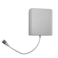 Antenne murale intérieure 698-4000 MHz 6/6,5/7,5 dBi à faible PIM pour communication sans fil et amplificateur de signal