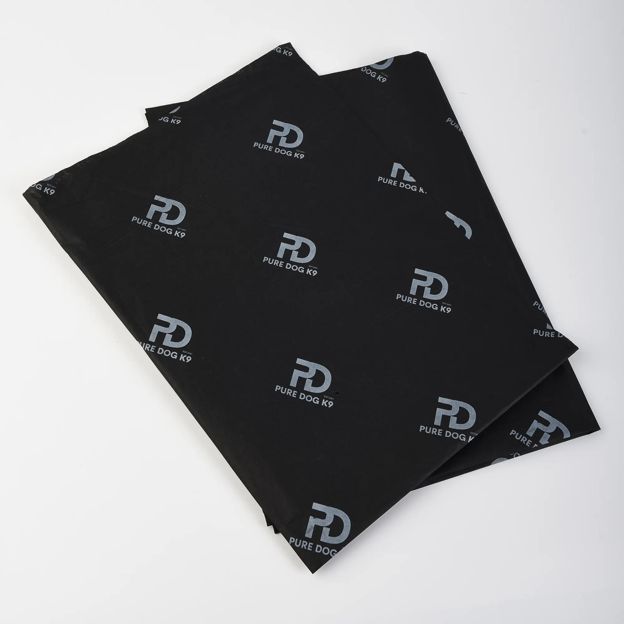 Op Maat Gemaakte Gloden Logo Zwarte Verpakking Papieren Zakdoekje Inpakpapier Voor Producten Verpakking Kleding Wrap Tissuepapier Logo Print
