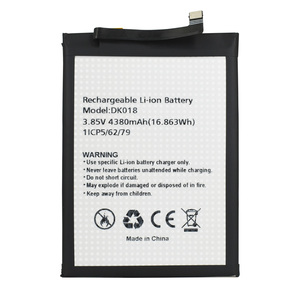 Batterie DK018 de 3,85 V 4380 mAh à capacité réelle pour Blackview <span class=keywords><strong>BV6300</strong></span> <span class=keywords><strong>BV6300</strong></span> Pro, batterie LI-ION rechargeable - Product Image 1